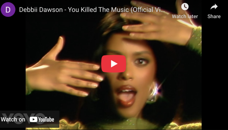 Debbii Dawson - You Killed The Music (Official Video)